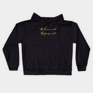 GOLD creed vs journey Kids Hoodie